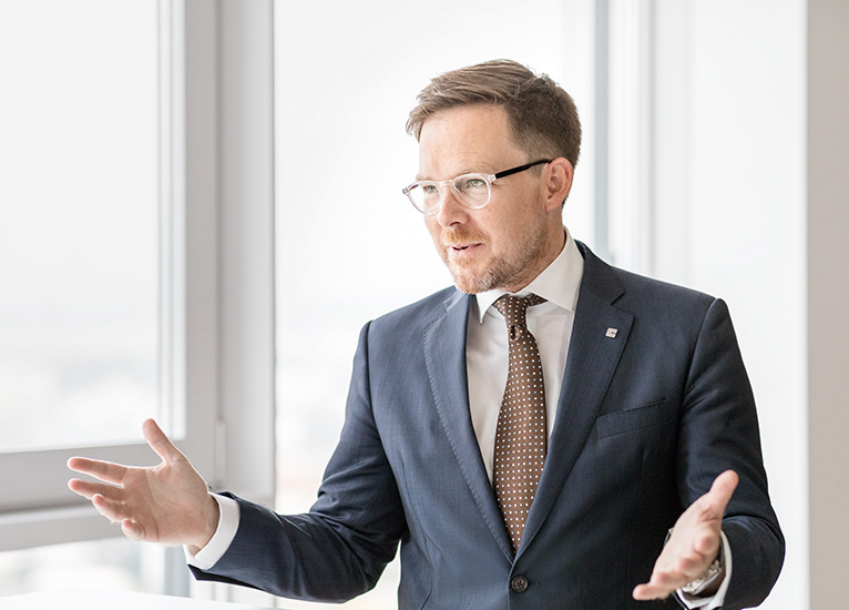 Bernd Högemann, Head of Corporate Planning & Strategy (portrait)